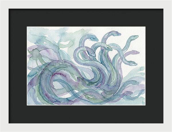 Hydra Watercolor Elegance