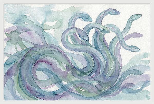 Hydra Watercolor Elegance