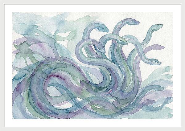 Hydra Watercolor Elegance