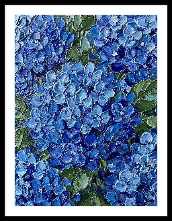 Hydrangea Dreams In Blue