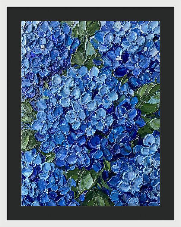 Hydrangea Dreams In Blue