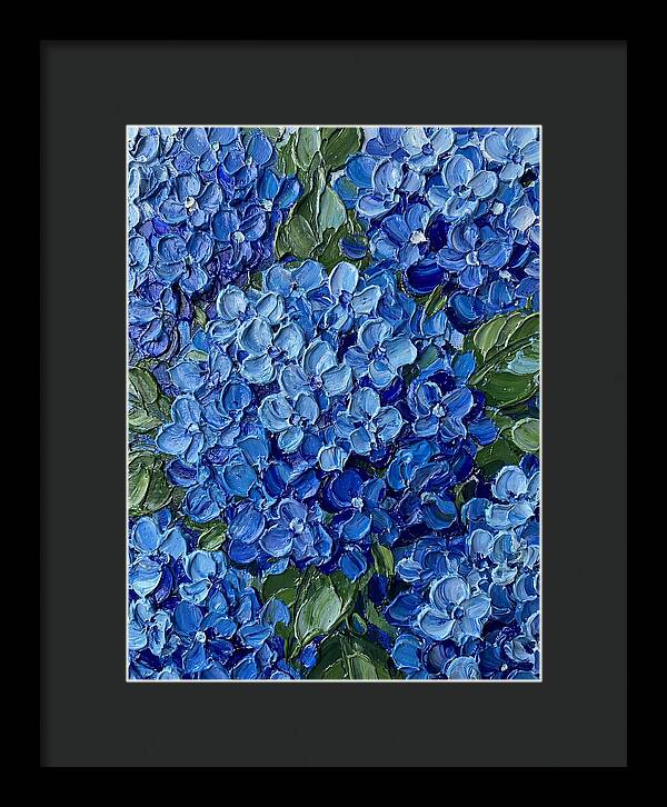 Hydrangea Dreams In Blue