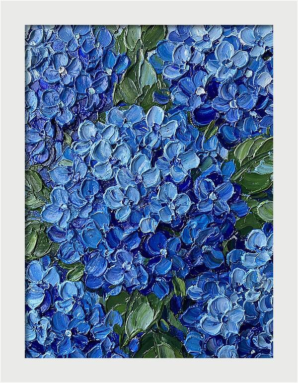 Hydrangea Dreams In Blue