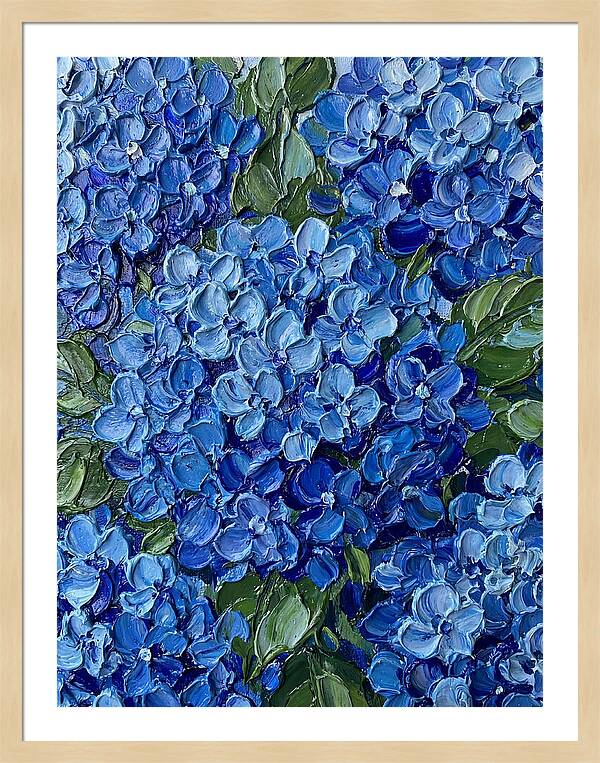 Hydrangea Dreams In Blue