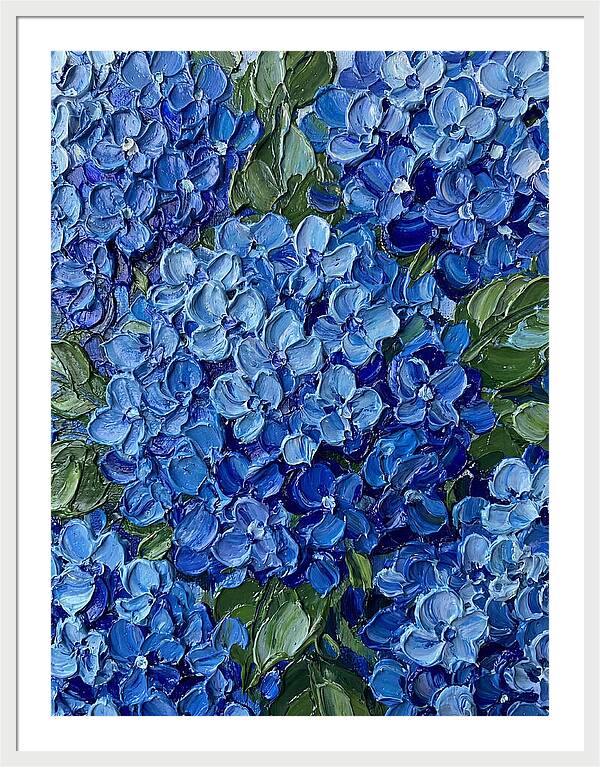 Hydrangea Dreams In Blue