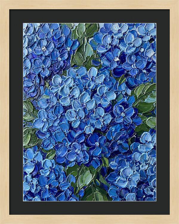 Hydrangea Dreams In Blue