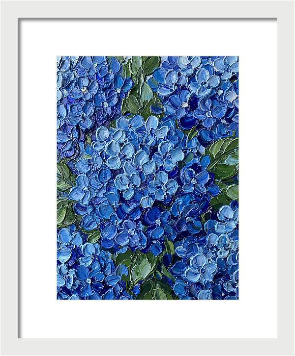 Hydrangea Dreams In Blue