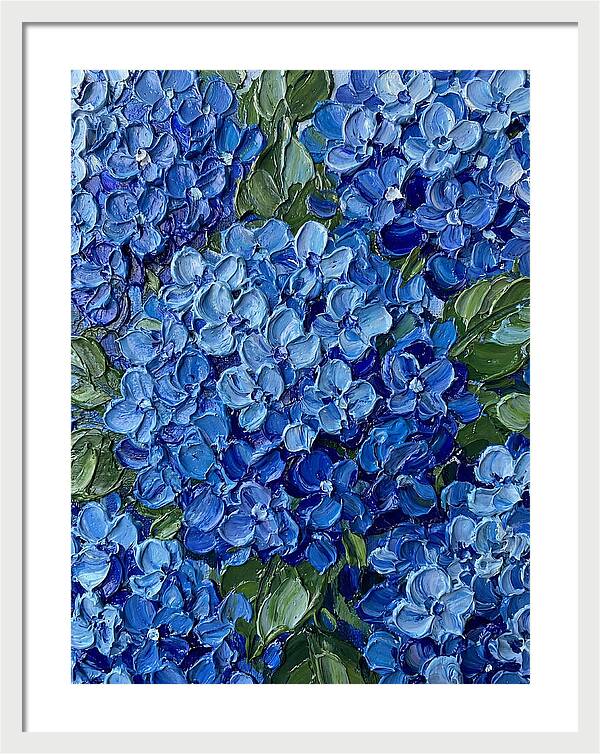Hydrangea Dreams In Blue
