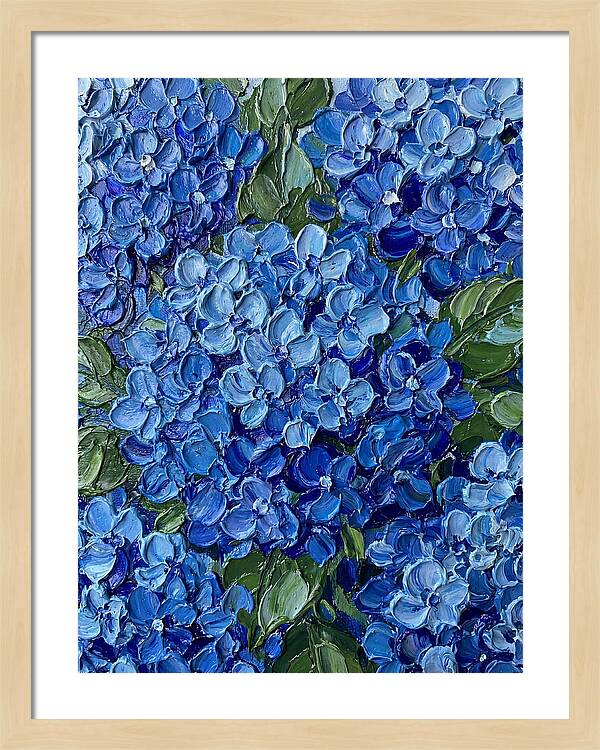 Hydrangea Dreams In Blue