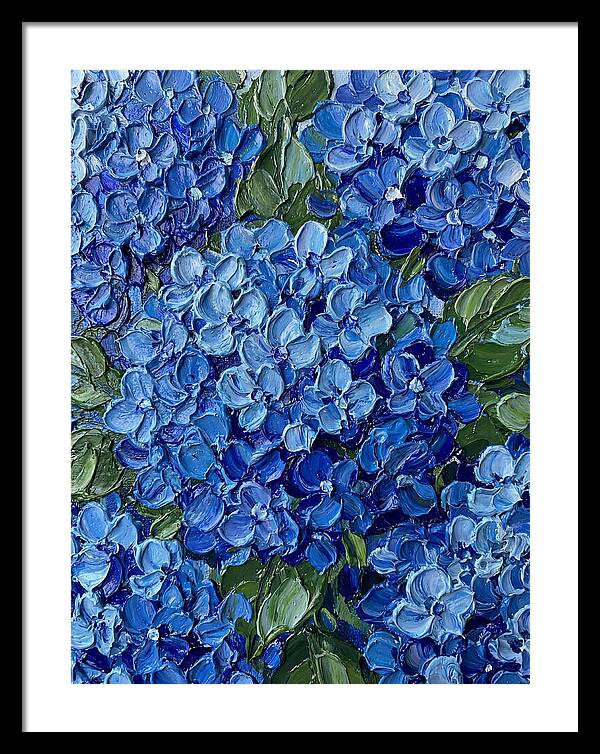 Hydrangea Dreams In Blue
