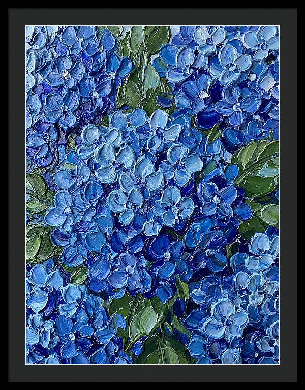 Hydrangea Dreams In Blue