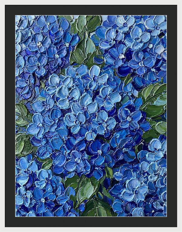 Hydrangea Dreams In Blue
