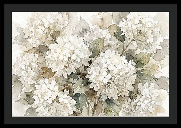 Hydrangea Serenity In White