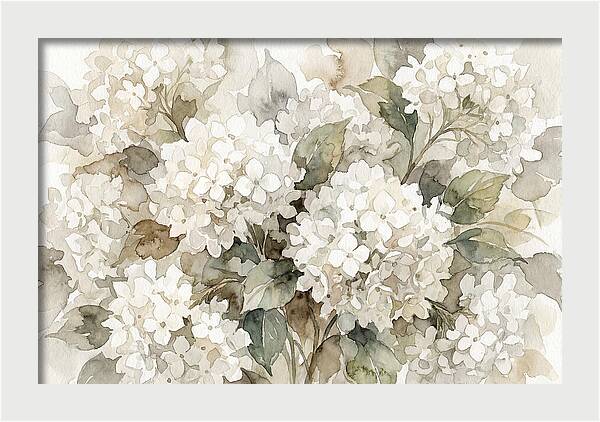 Hydrangea Serenity In White