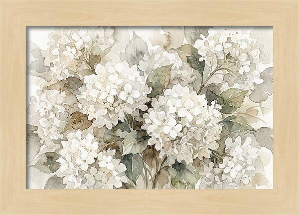 Hydrangea Serenity In White