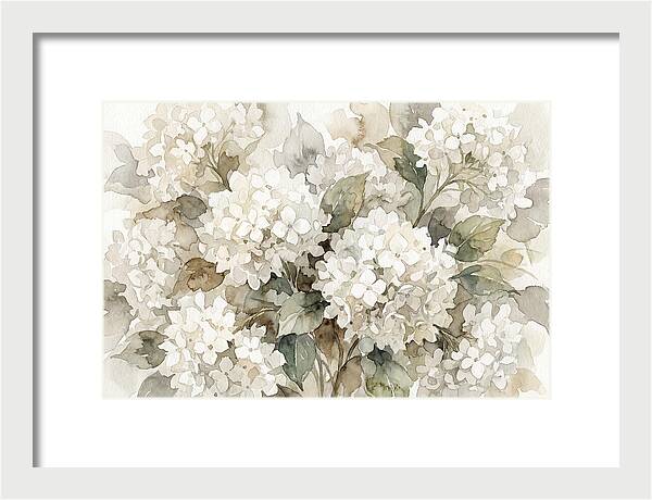 Hydrangea Serenity In White