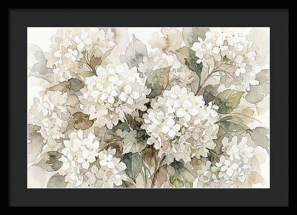 Hydrangea Serenity In White