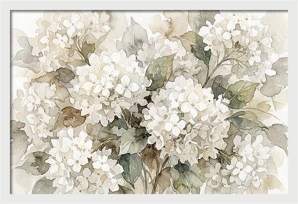 Hydrangea Serenity In White