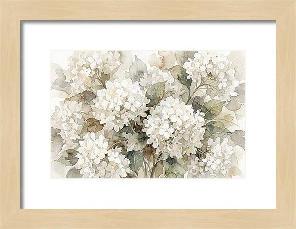 Hydrangea Serenity In White