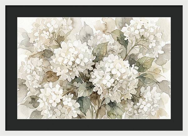 Hydrangea Serenity In White