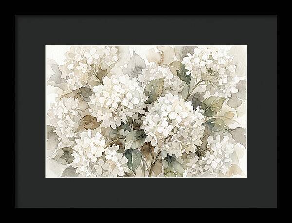 Hydrangea Serenity In White