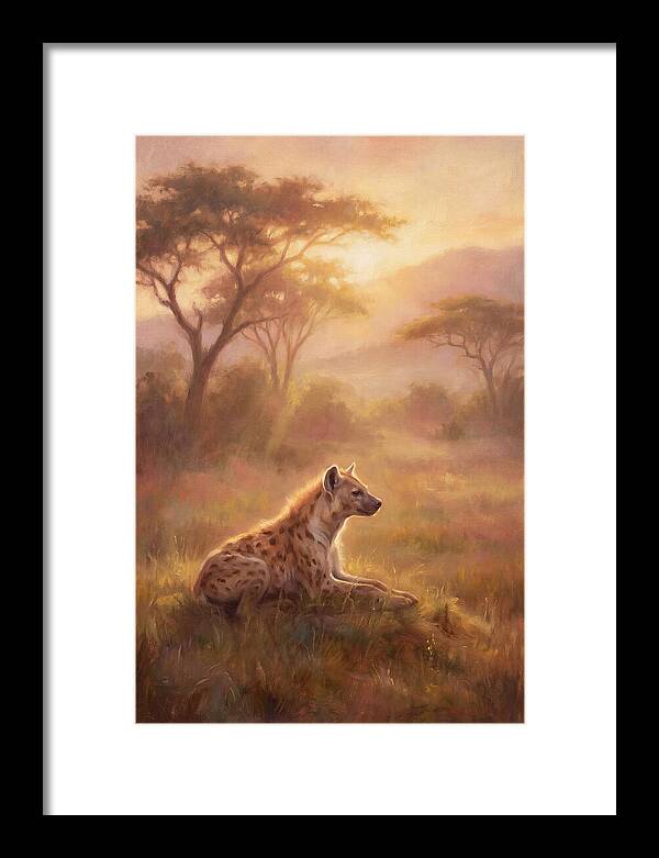 Hyena At Dusk