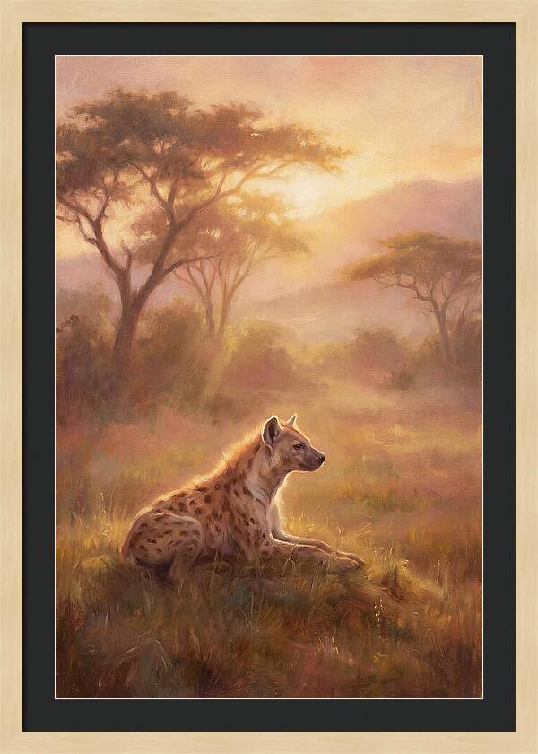 Hyena At Dusk