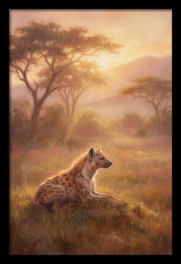 Hyena At Dusk