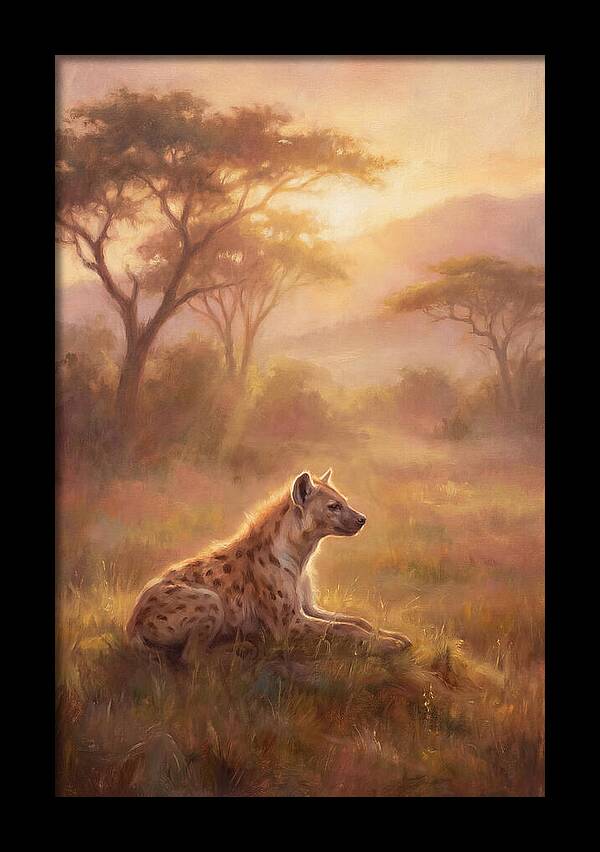 Hyena At Dusk