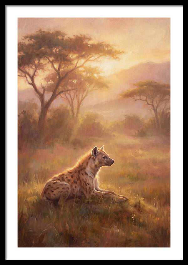 Hyena At Dusk