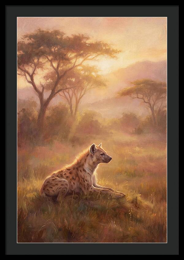 Hyena At Dusk
