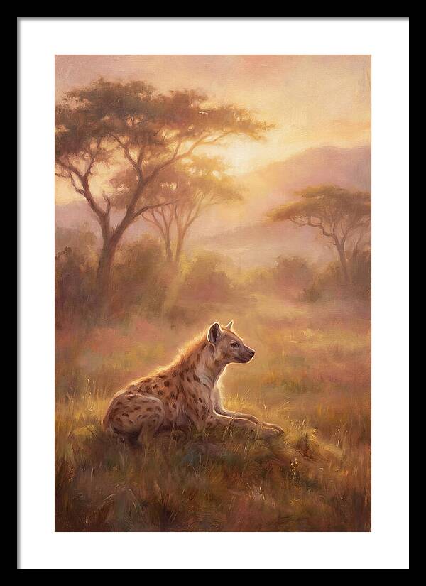 Hyena At Dusk