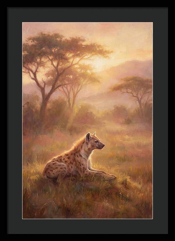 Hyena At Dusk