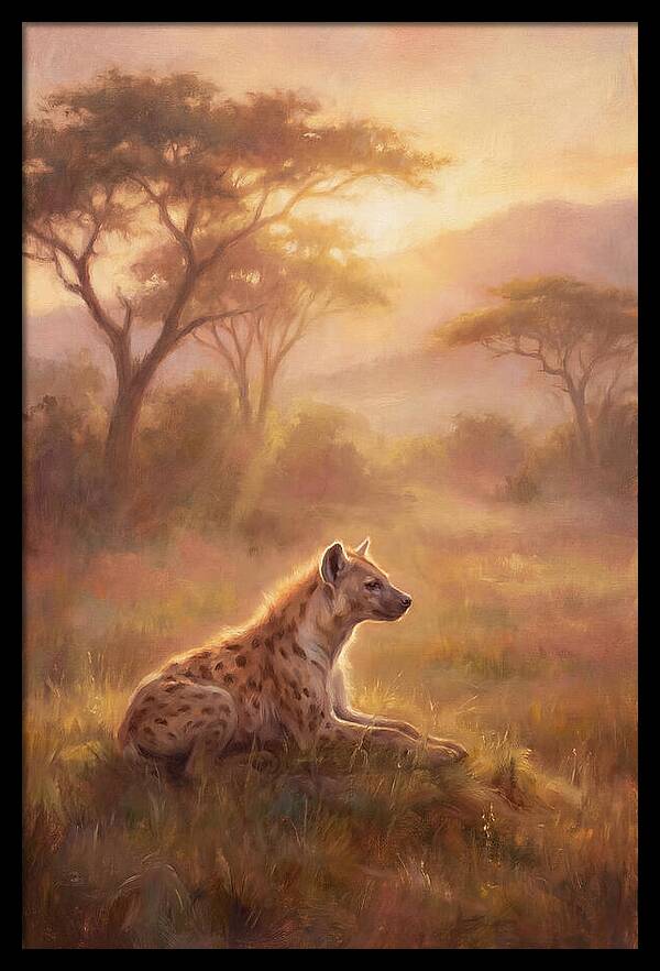 Hyena At Dusk