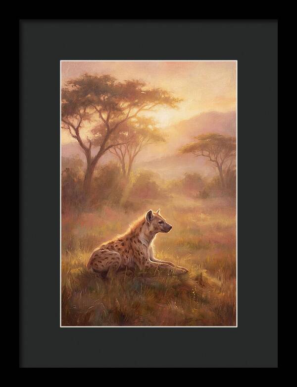 Hyena At Dusk