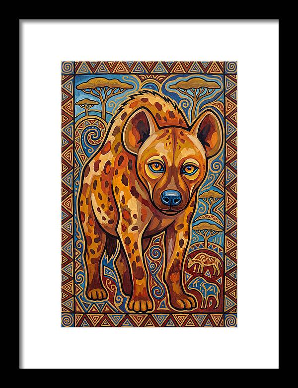 Hyena Folk Art