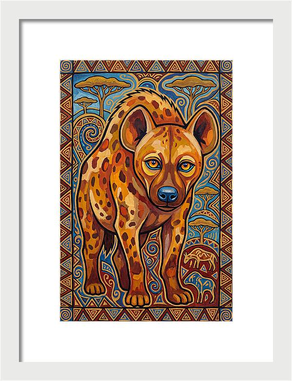 Hyena Folk Art