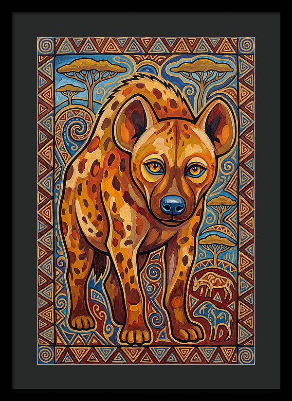 Hyena Folk Art