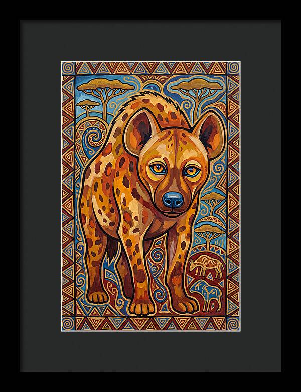 Hyena Folk Art