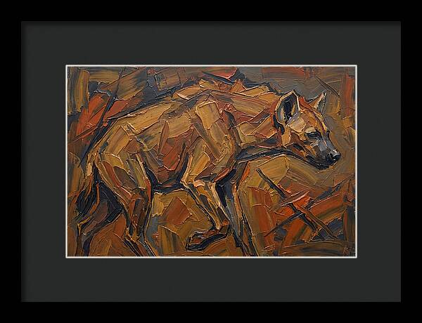 Hyena In Earthy Tones