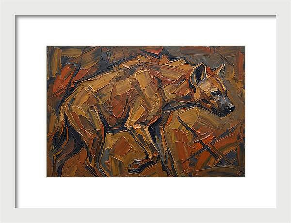 Hyena In Earthy Tones