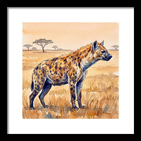 Hyena In The Savanna
