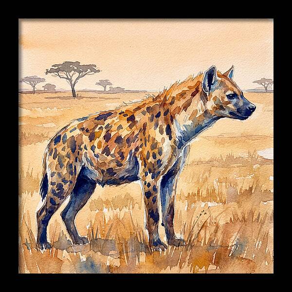 Hyena In The Savanna