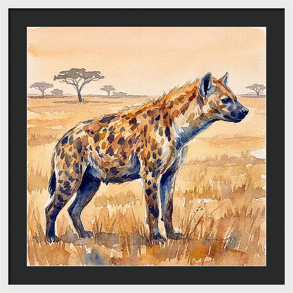 Hyena In The Savanna
