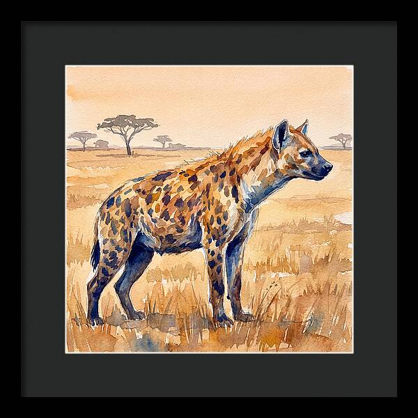 Hyena In The Savanna
