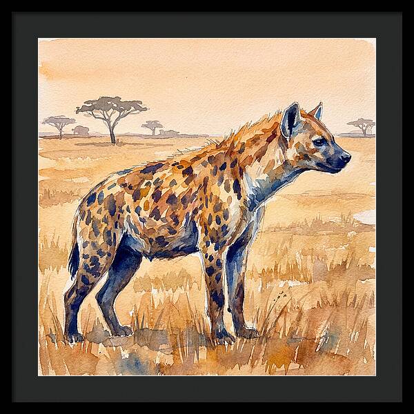 Hyena In The Savanna