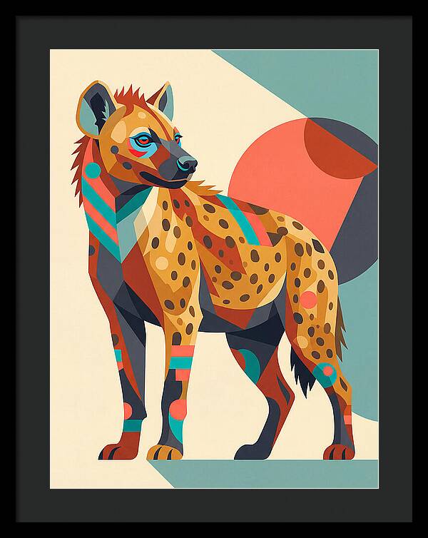 Hyena Pop Art Style