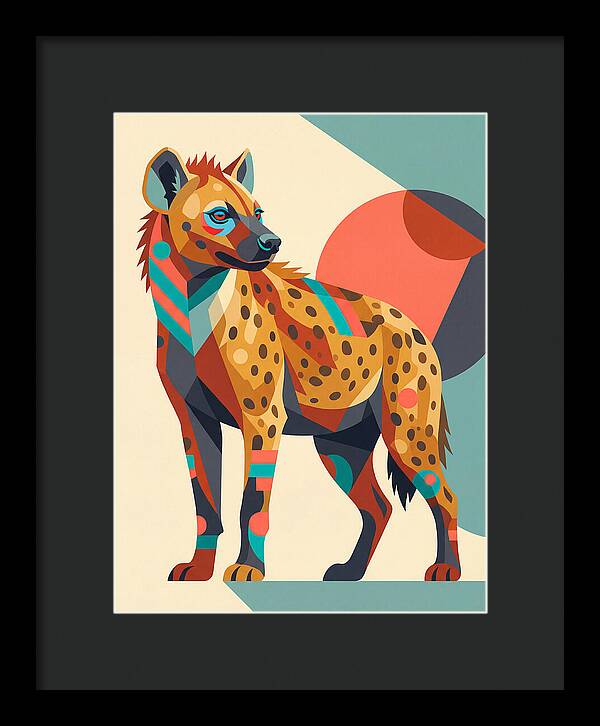 Hyena Pop Art Style