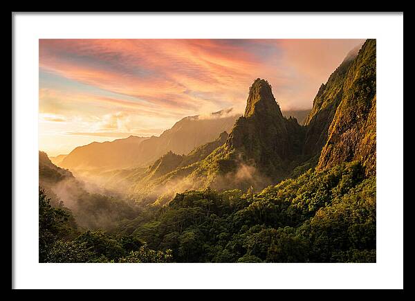 Iao Needle At Sunrise