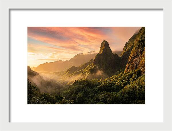 Iao Needle At Sunrise